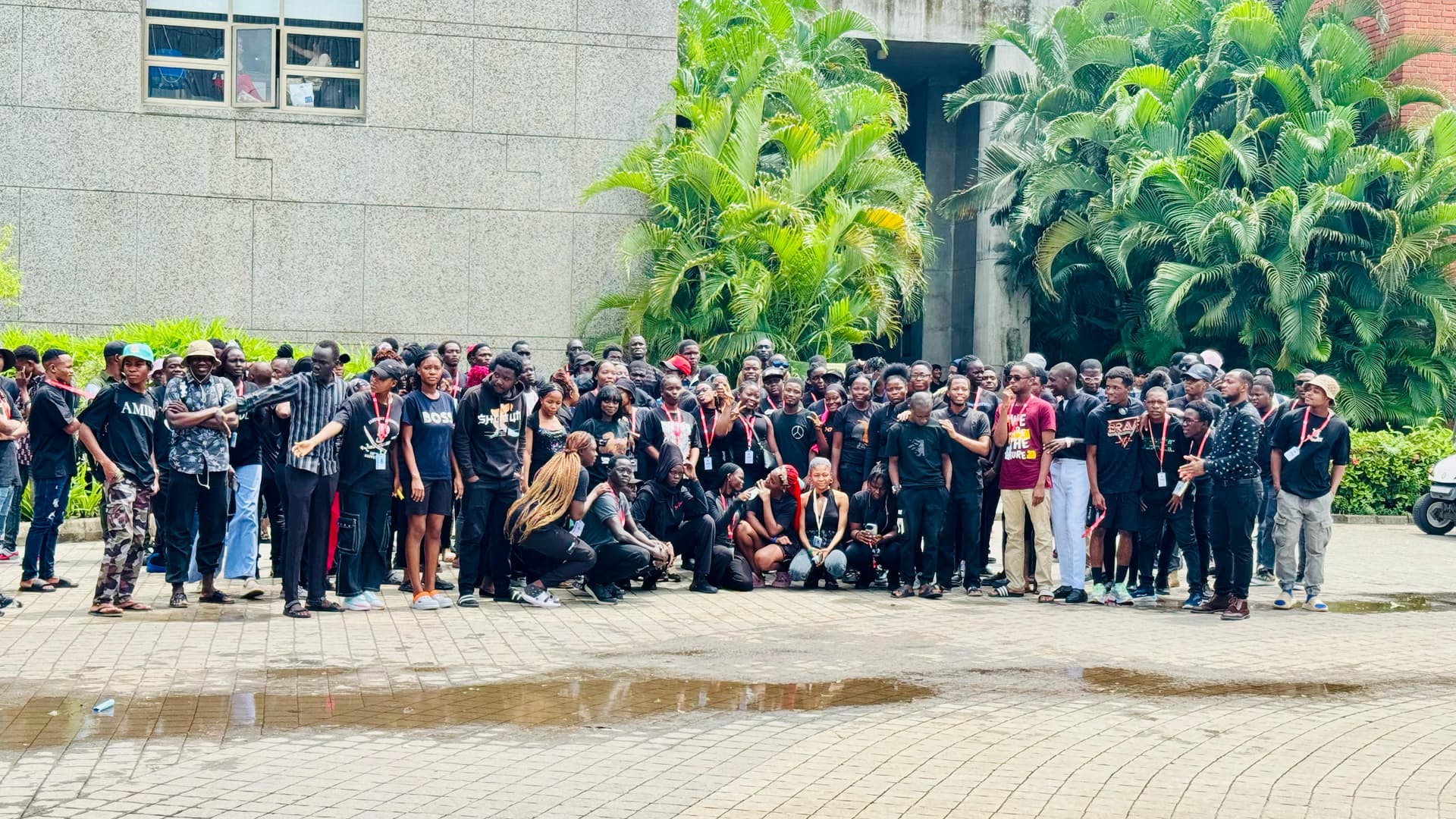 African Students at PPSU Logo